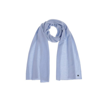 Xandres Cashmere echarpe bleu