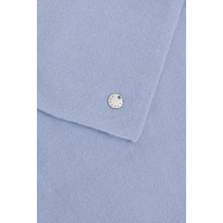 Xandres Cashmere echarpe bleu
