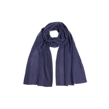 Xandres Cashmere echarpe bleu