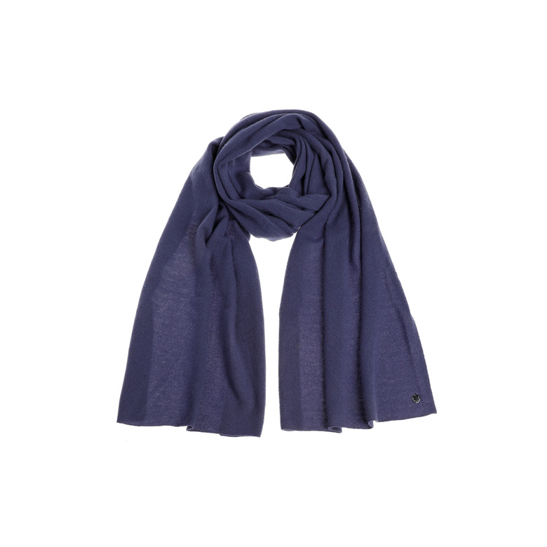 Xandres Cashmere echarpe bleu
