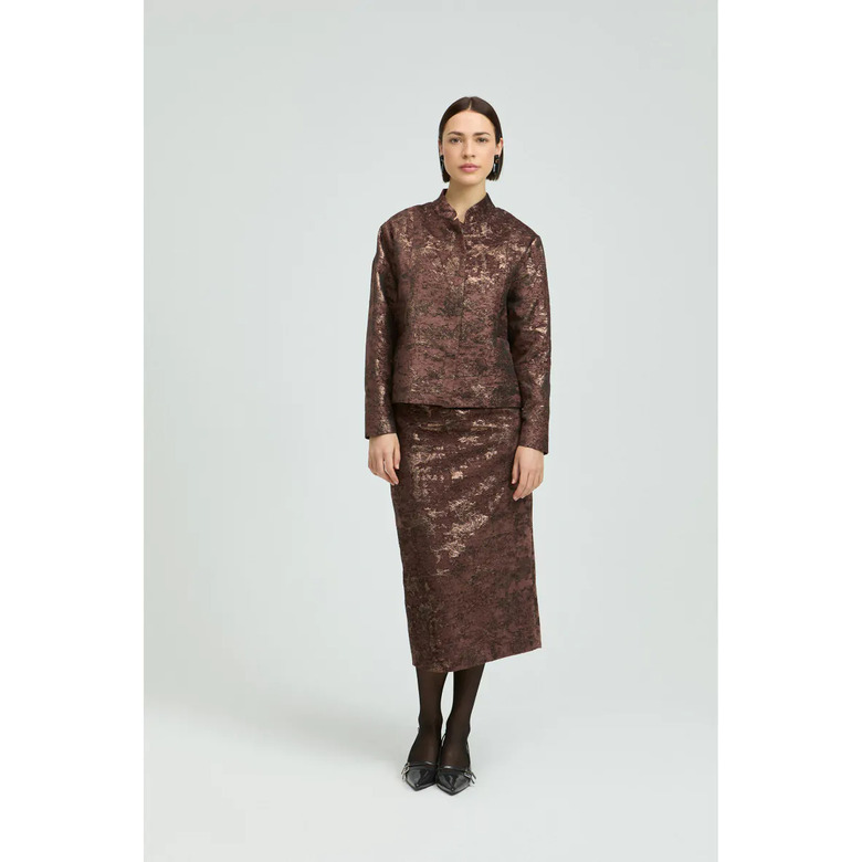 Xandres skirt brown 2