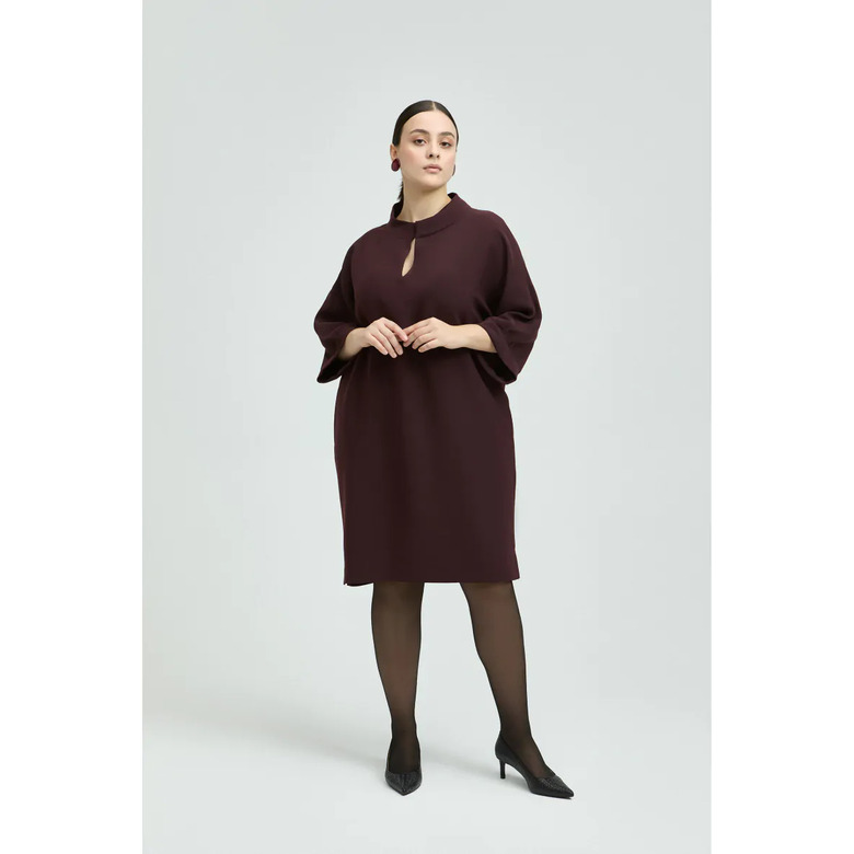 Xandres robe bordeaux 2