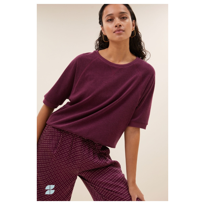 By-bar sweater bordeaux 2