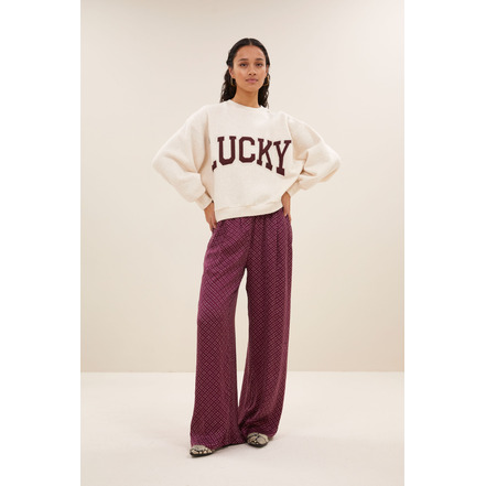By-bar sweater ecru