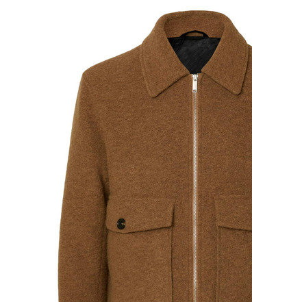 Selected Homme weste cognac