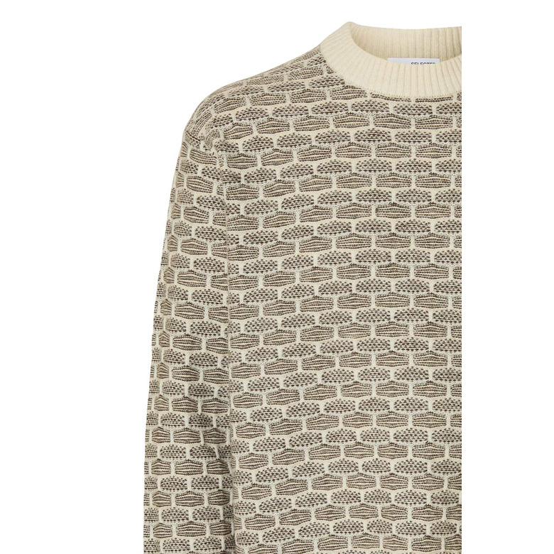 Selected Homme pullover ecru 2