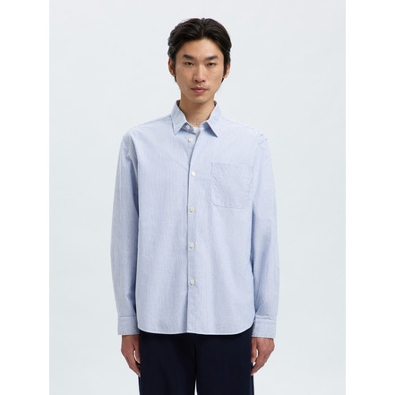 Selected Homme hemd blauw