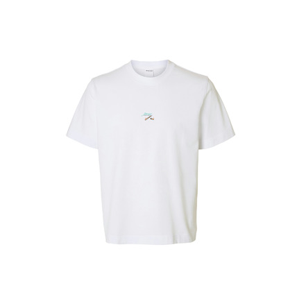 Selected Homme t-shirt wit