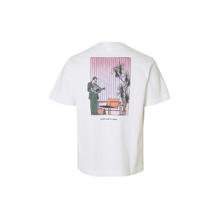 Selected Homme t-shirt wit