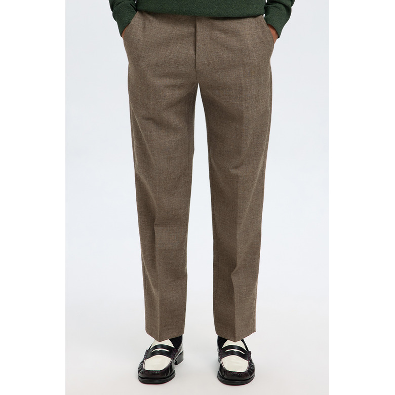 Selected Homme pantalon brun 2