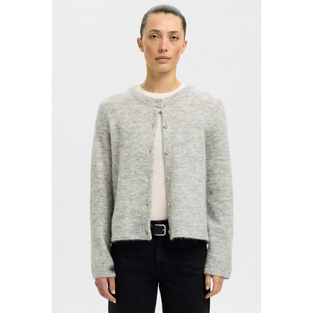 Selected Femme cardigan grijs