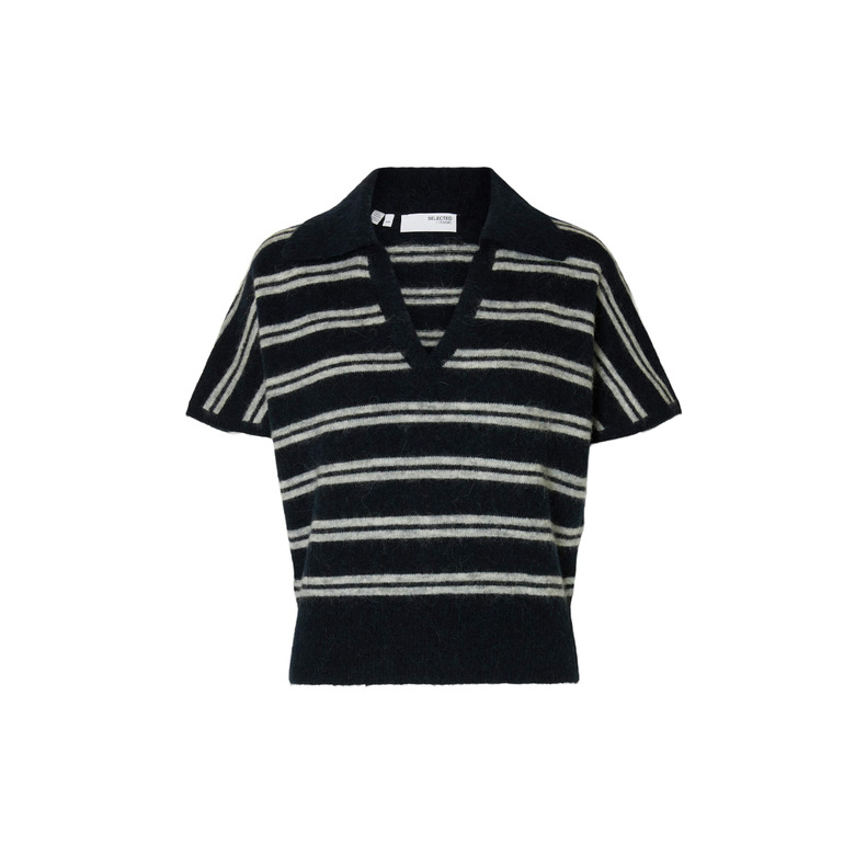 Selected Femme polo blauw 1