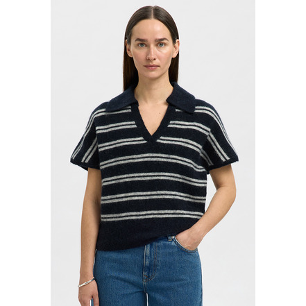 Selected Femme polo blauw