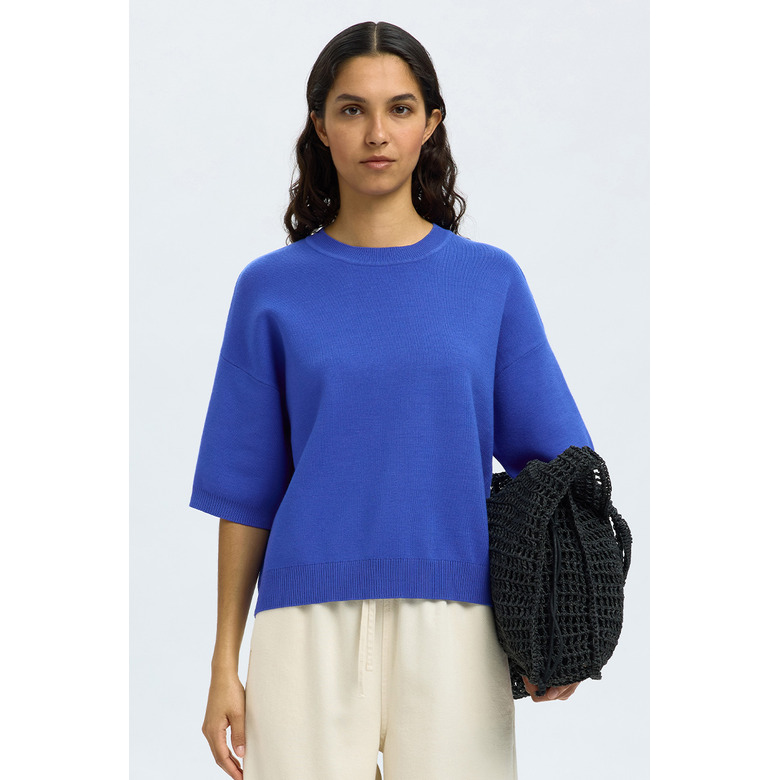 Selected Femme sweater blue 2