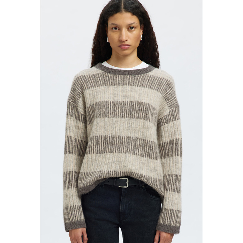 Selected Femme trui grijs 2