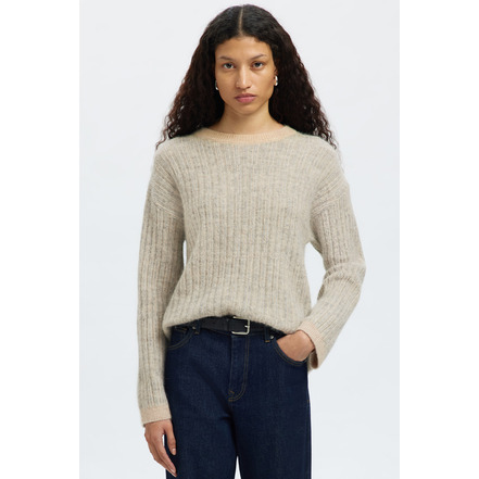 Selected Femme pull beige
