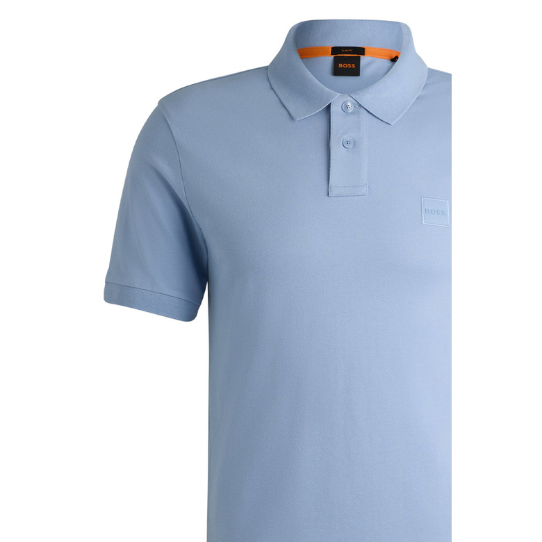 Boss polo blauw 2