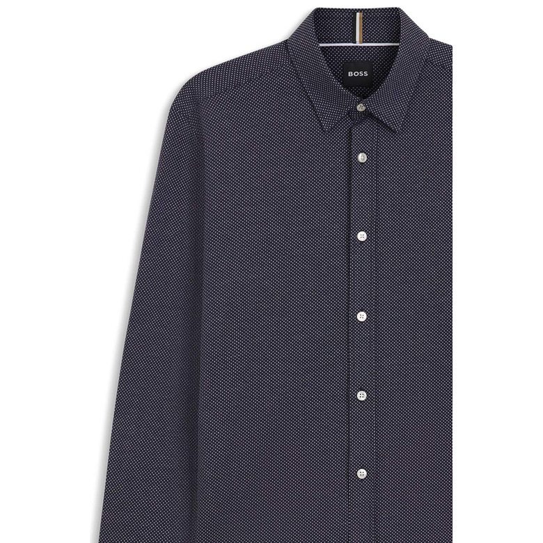 Boss hemd blau 2
