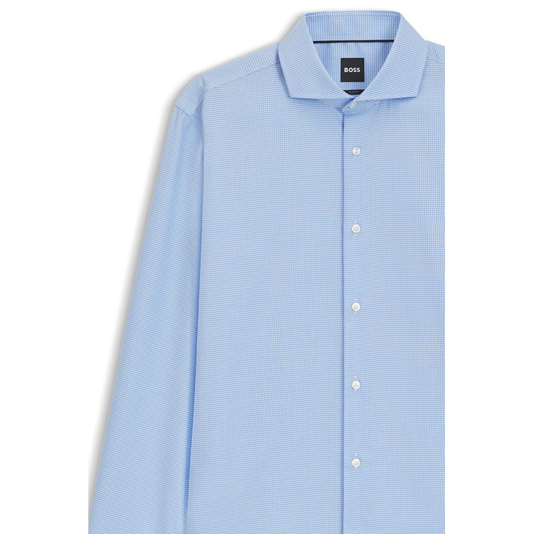 Boss hemd blau 2