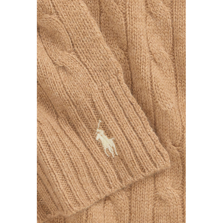 Ralph Lauren scarf camel 2