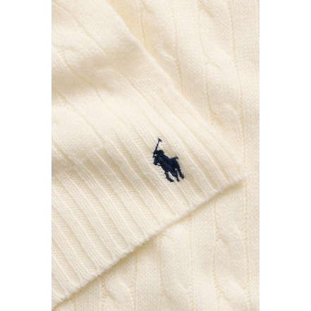 Ralph Lauren echarpe ecru