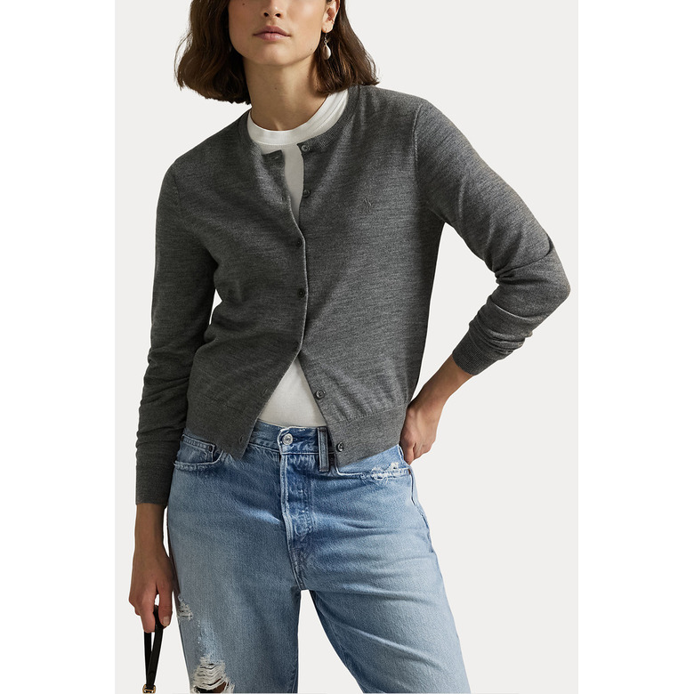 Ralph Lauren cardigan grey 2