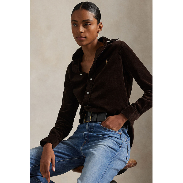 Ralph Lauren chemisier brun 2
