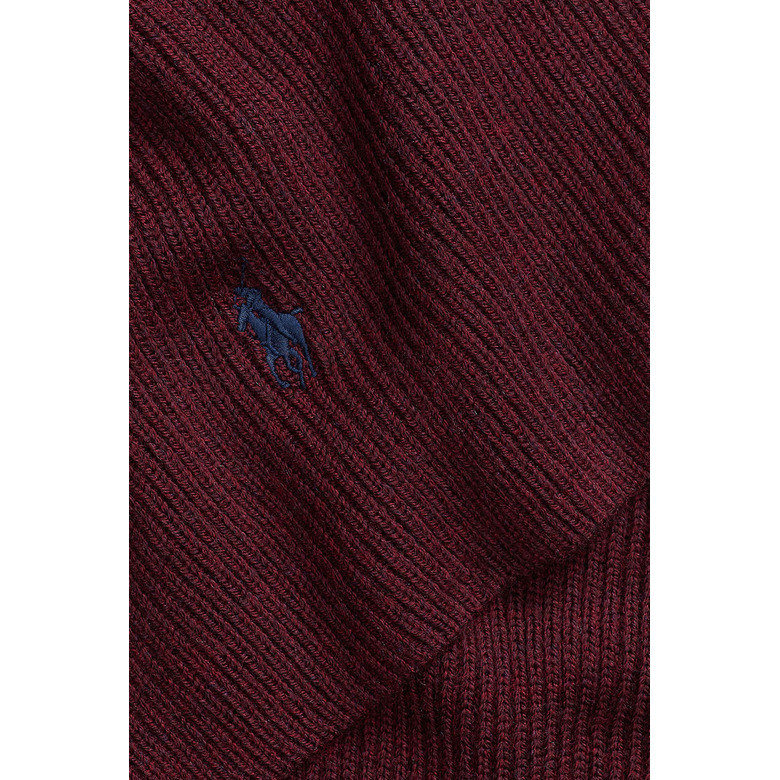 Ralph Lauren echarpe bordeaux 2