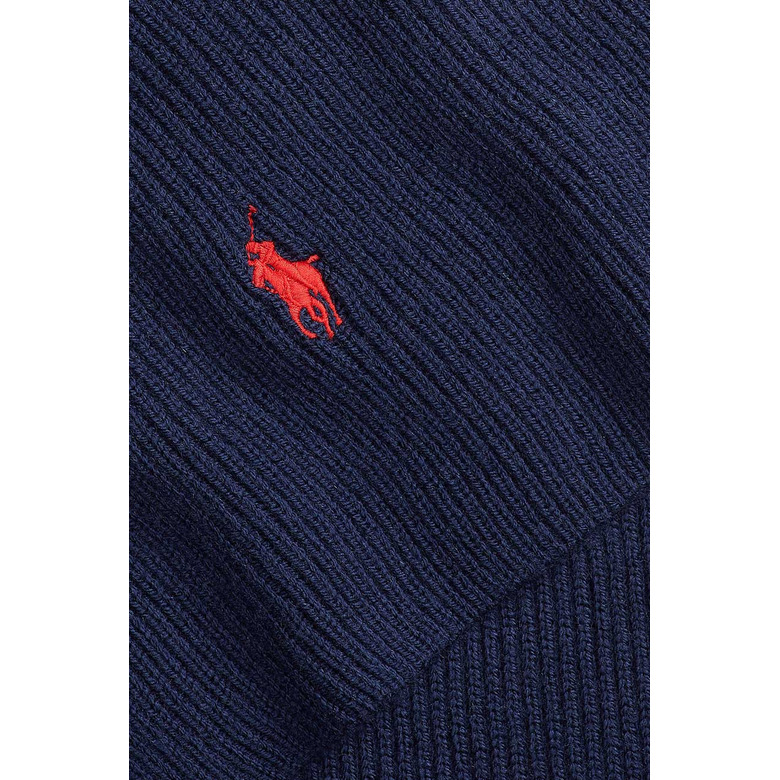 Ralph Lauren echarpe bleu 2