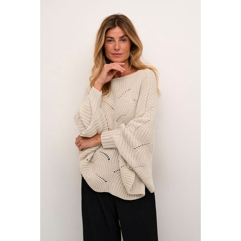 Cream pullover beige 2