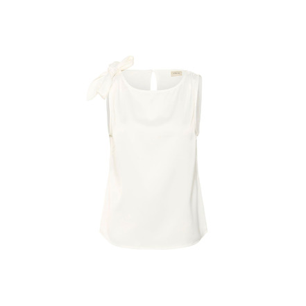 Cream blouse ecru