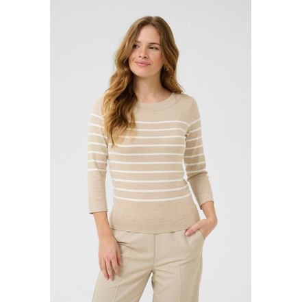 Kaffe sweater lightbrown