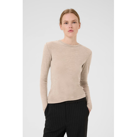 Gestuz t-shirts lightbrown