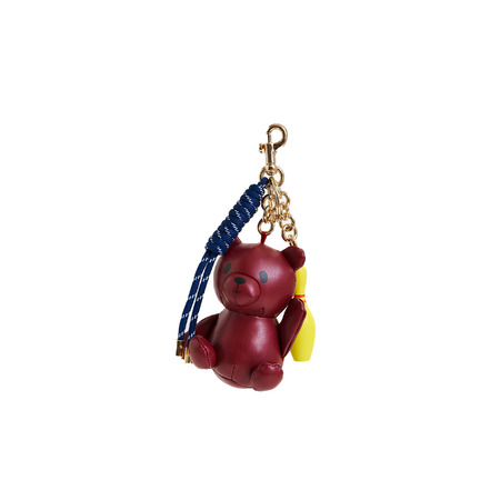 Essentiel porte-clés bordeaux