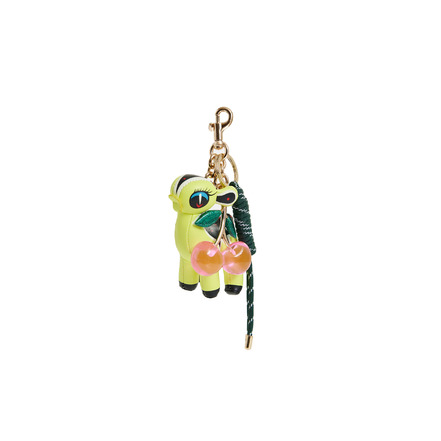 Essentiel porte-clés vert