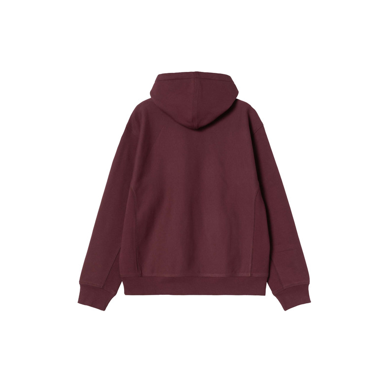 Carhartt Wip hoodie bordeaux 2
