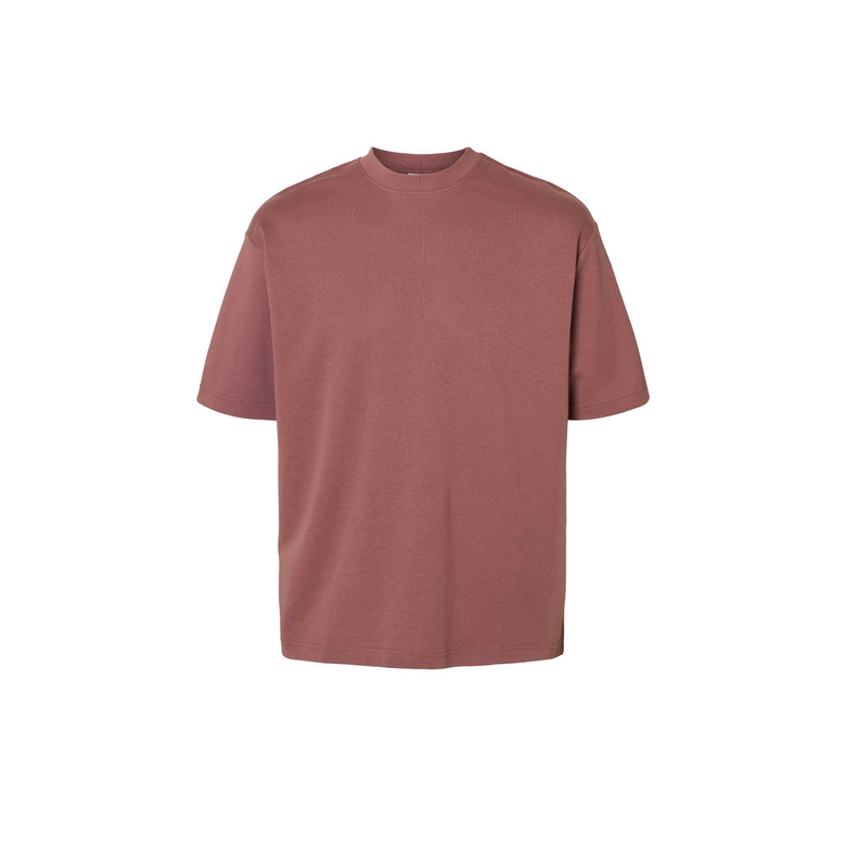 Selected Homme t-shirt roze