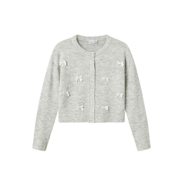 Name It Meisjes cardigan grey 1