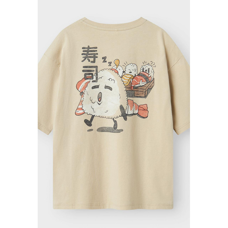Name It Jongens t-shirts lightbrown 2