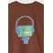 American Vintage t-shirt brun 2