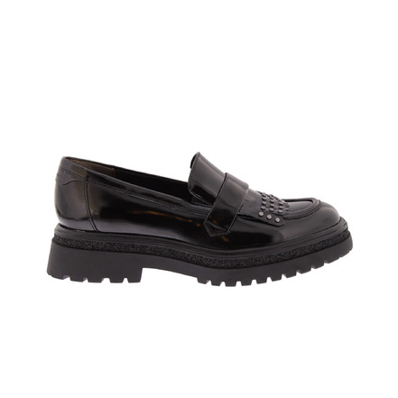 Tamaris mokassins & halbschuhe schwarz