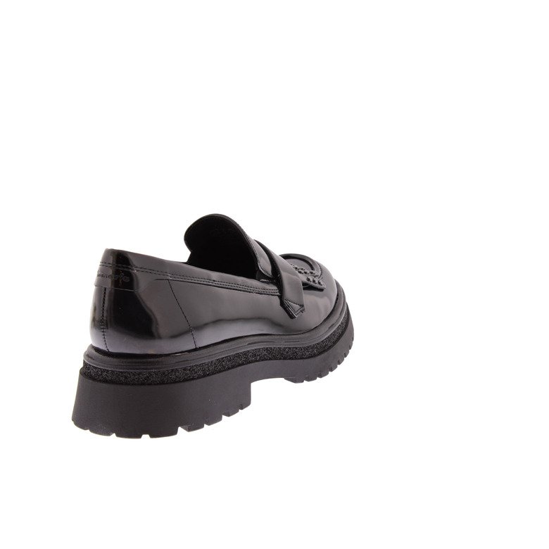 Tamaris mokassins & halbschuhe schwarz 4