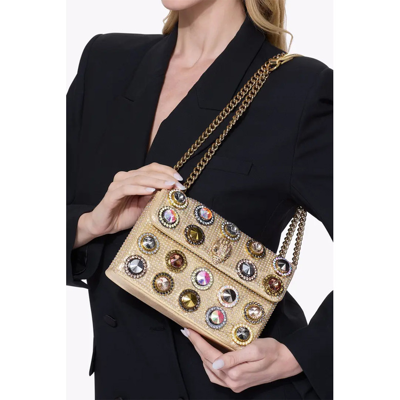 Kurt Geiger crossbody gold 4