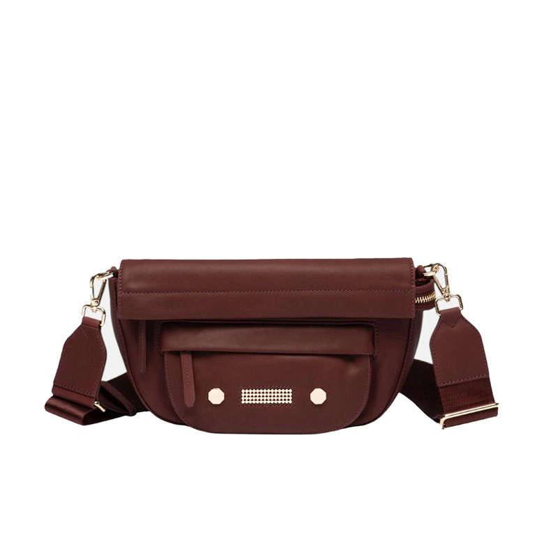 Clio Goldbrenner crossbody bordeaux