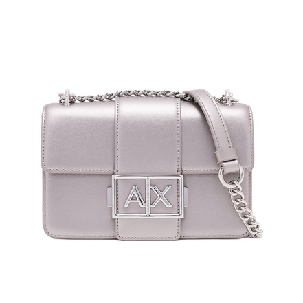 Armani Exchange crossbody zilver
