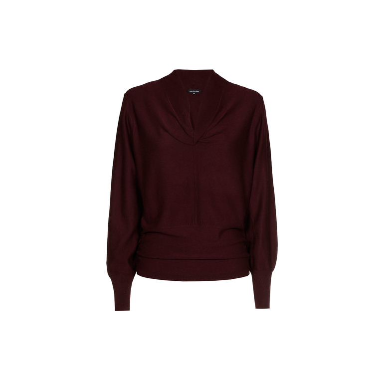 Caroline Biss sweater bordeaux 1