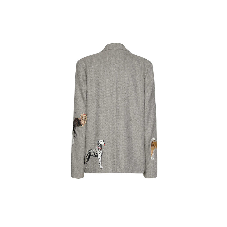 Caroline Biss blazer grey 2