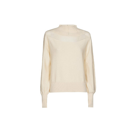 Caroline Biss pullover ecru