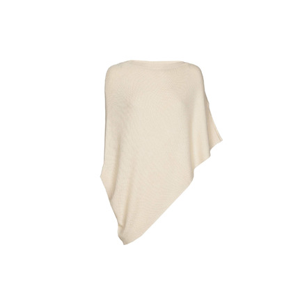 Caroline Biss poncho ecru