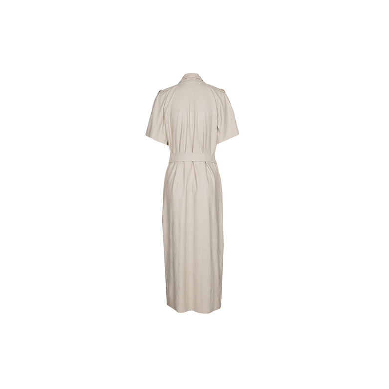 Caroline Biss robe beige 2